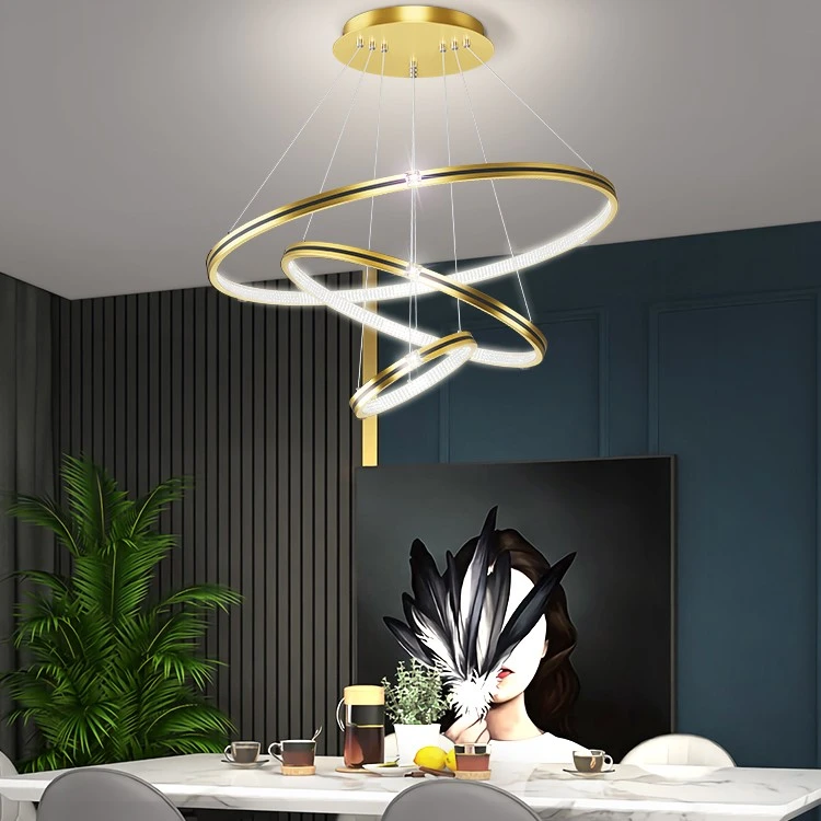 餐厅灯吊灯客厅2022年新款网红北欧轻奢创意卧室饭厅灯简约现代