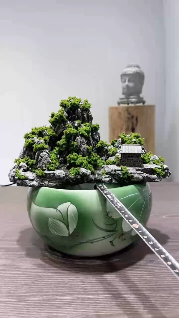 【闪购商品】2号流水+3号亭+水泵+绿盆