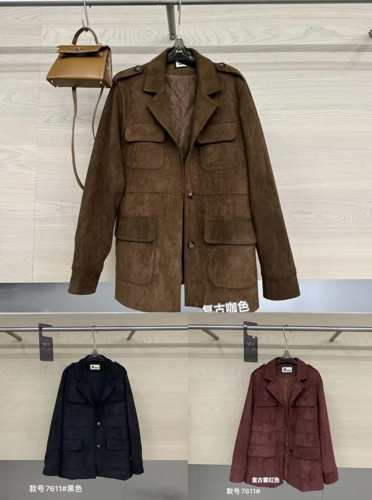 【苦咖啡】复古摩洛哥风重工设计风格多口袋7611