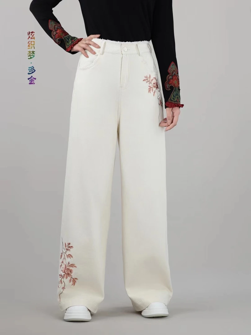 【推荐身高160到170身高】水洗棉牛仔裤直筒裤女显瘦穿搭