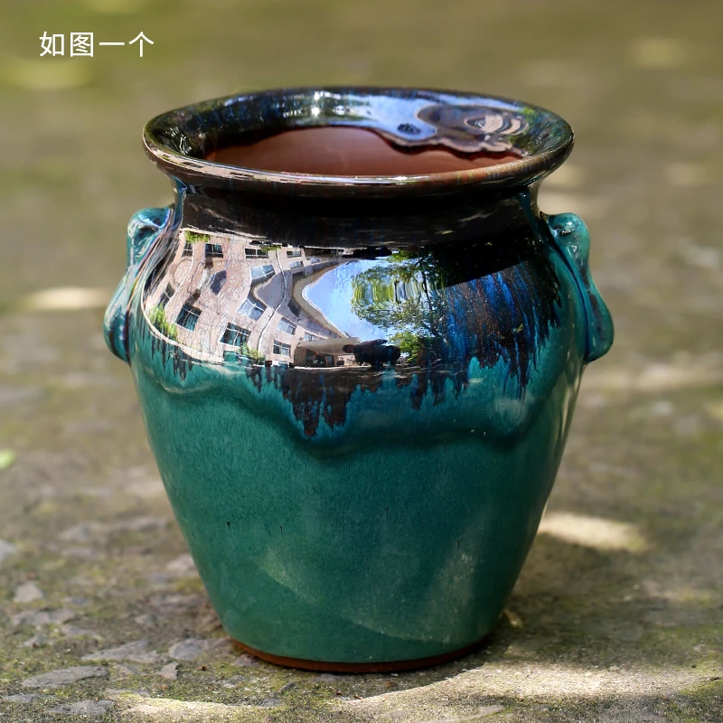 老桩多肉花盆陶瓷户外庭院家用特价创意法师阳台悬崖老桩盆T1-705
