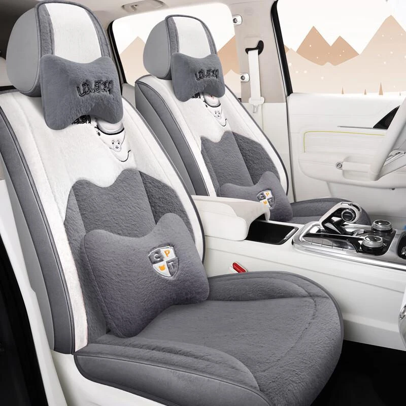2022新款华晨宝马X3X2X1专用汽车座套冬季棉短毛绒全包坐垫座椅套