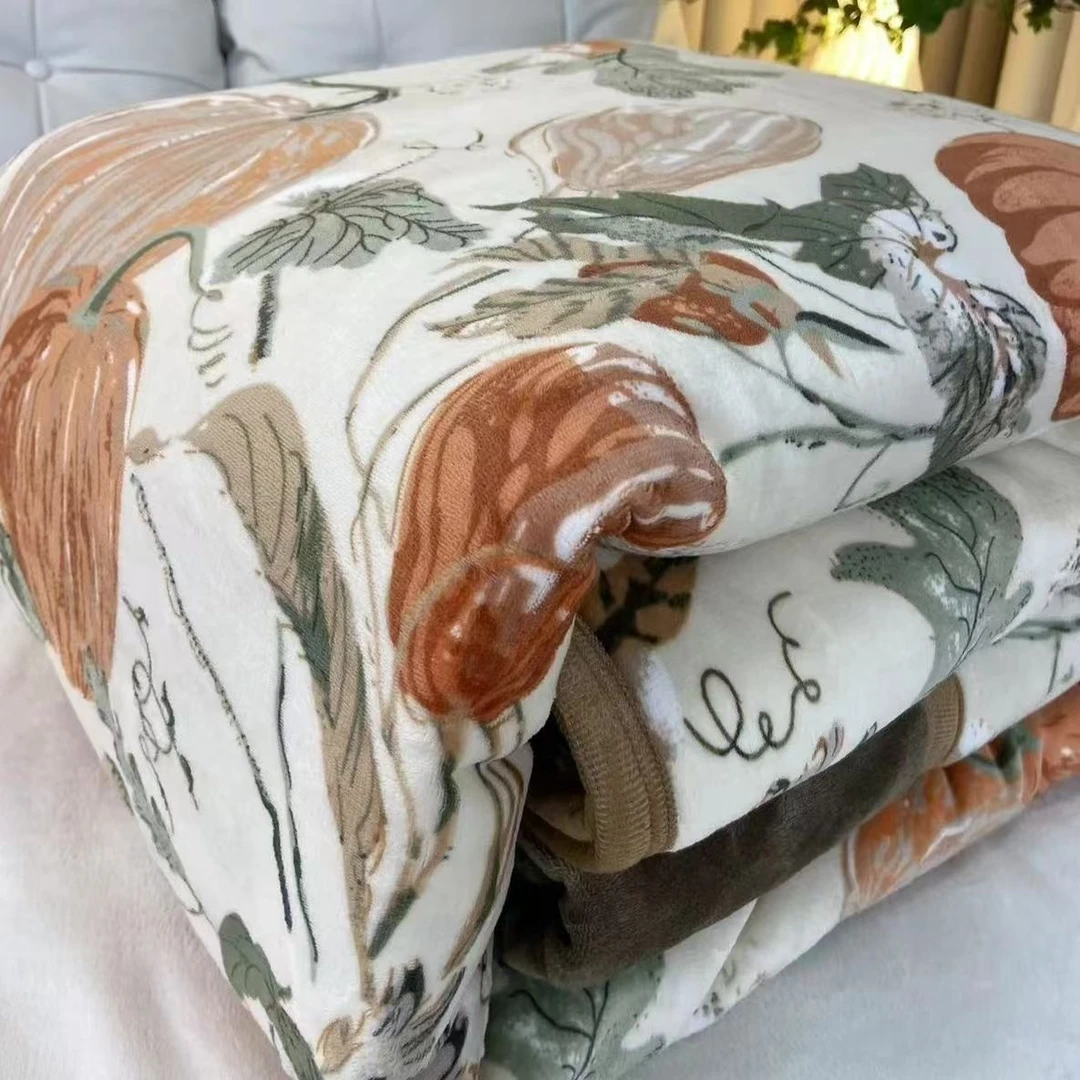 200*230高端时尚轻奢被头被子加厚冬被温暖（微脏不选颜色）