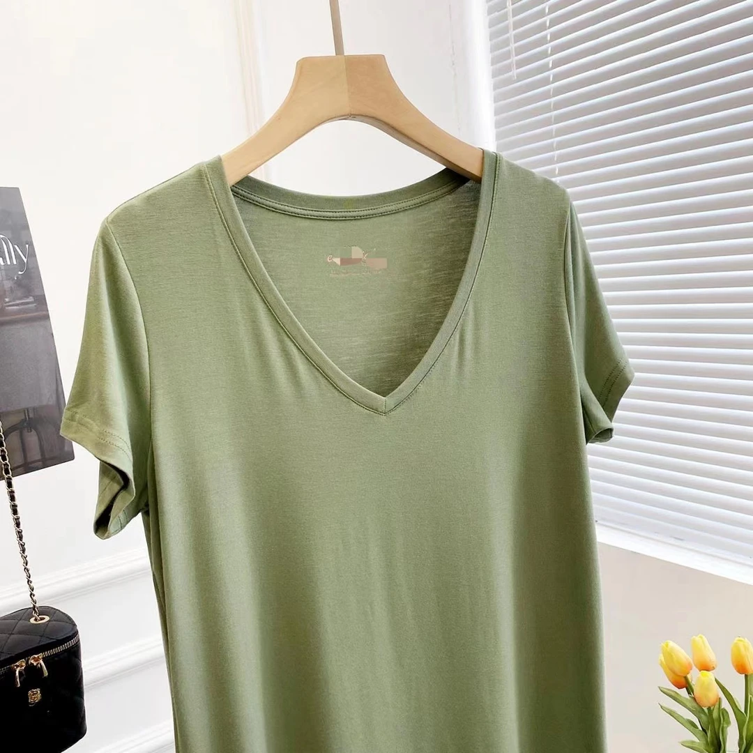 QB 清新牛油果短袖睡裙