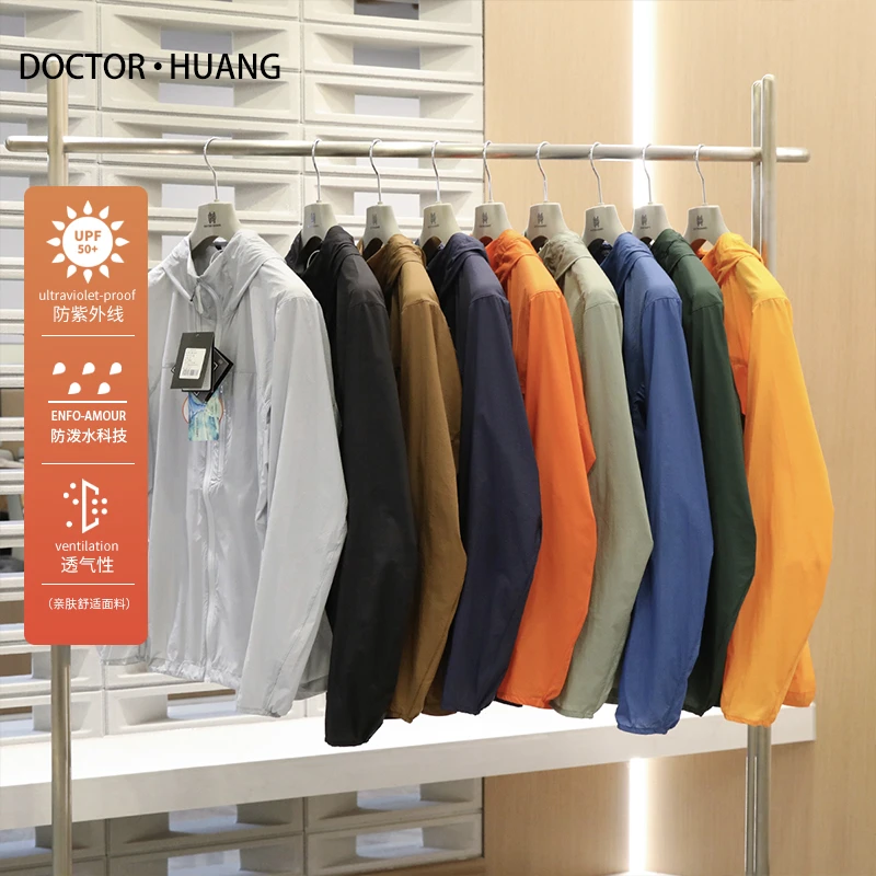 高性价比鸟系2025春夏季新款男户外运动三防防紫外线防晒外套9967