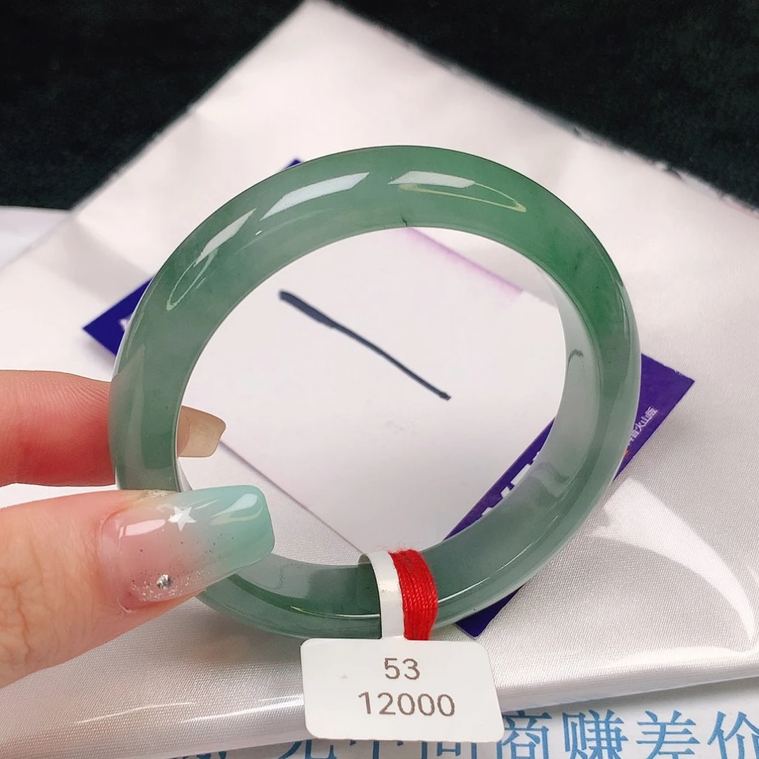 【闪购商品】翡翠手镯未镶嵌缅甸天然a货翡翠