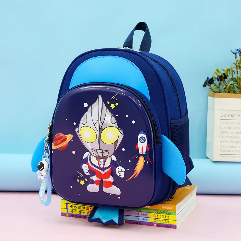 幼儿园男童女童书包奥特曼3~6岁卡通可爱双肩包出游超轻潮款背包