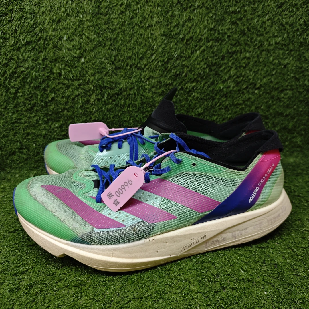 43码二手正品adidas Adizero Takumi Sen 9 （往下滑有更多详情图）