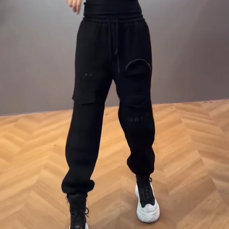 休闲潮牌欧货版（加绒加厚）显瘦百搭休闲裤