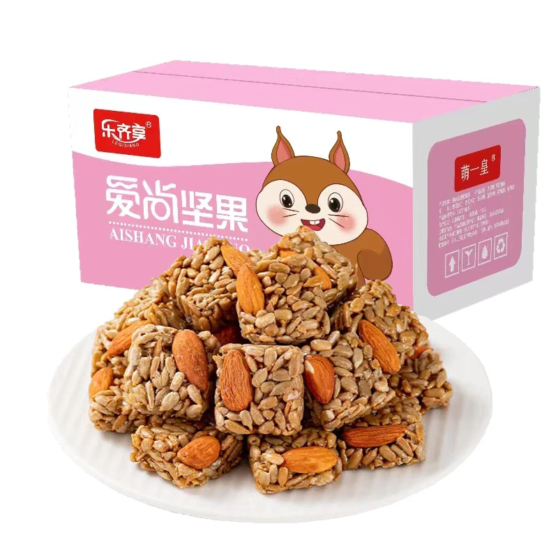乐齐享坚果酥巴旦木瓜子仁酥脆瓜子酥饱满休闲好吃宝藏美味小零食