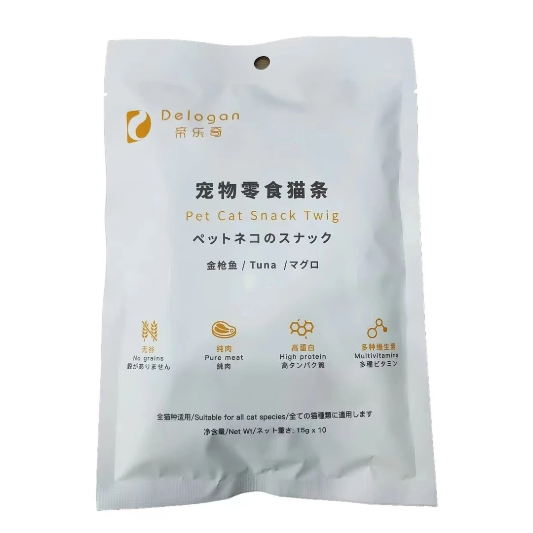 帝乐奇宠物猫条金枪鱼鸡胸肉猫零食湿粮成猫幼猫增肥