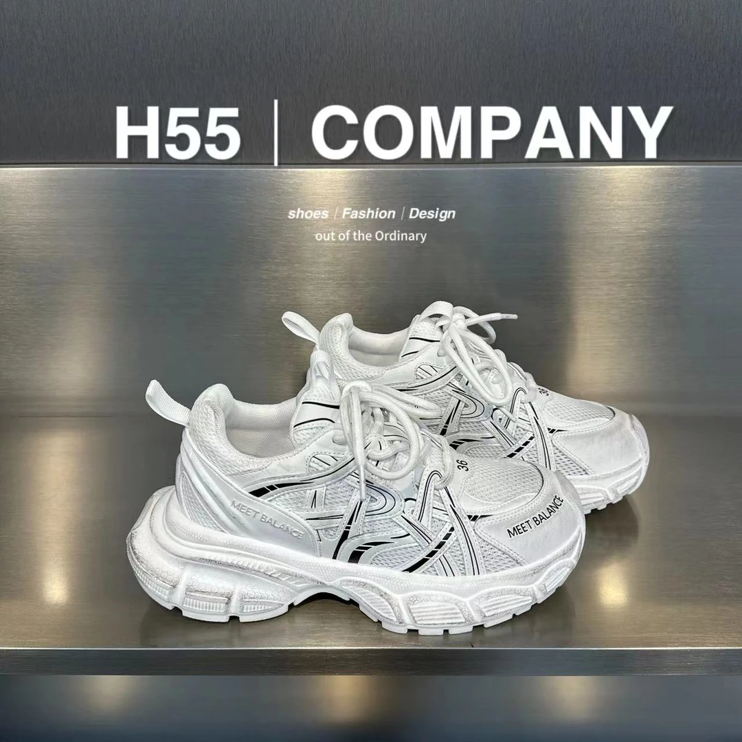 【畊美丽上新】H55-银河进化｜机甲老爹鞋31-1697