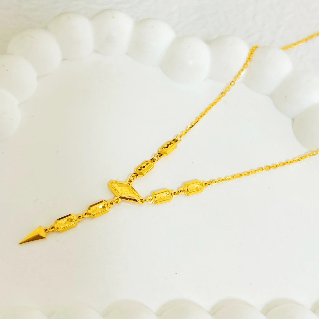 足金999 鱼鳞灵蛇 套链 时尚百搭5G工艺黄金首饰按克卖