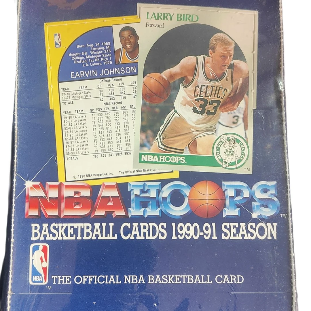 篮球单包  1990-91 NBA  HOOPS  收藏爱好者卡包  （不拆直邮）