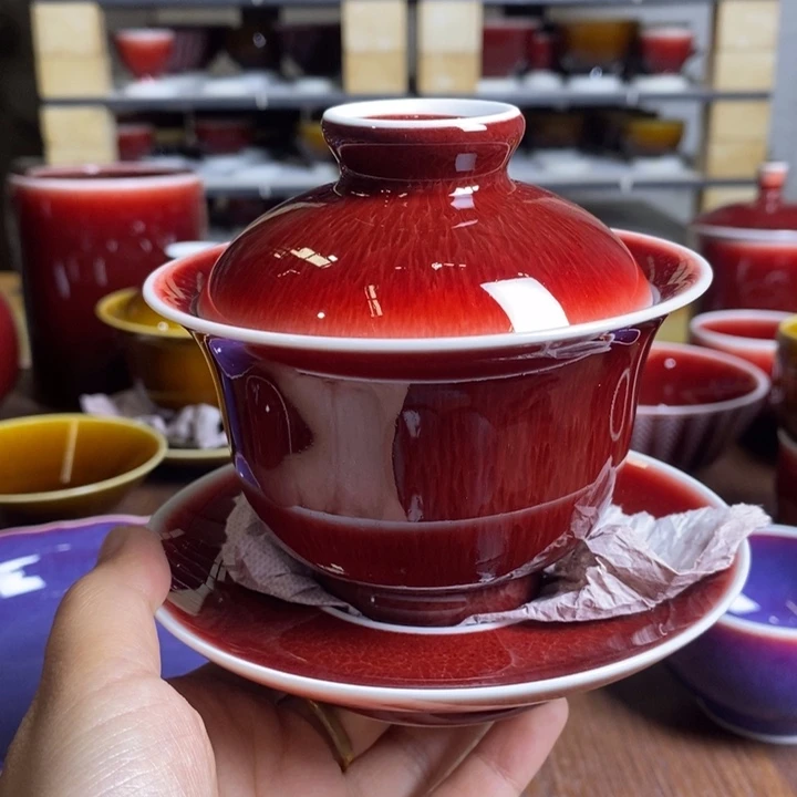 【闪购商品】景德镇名陶坊原矿郎红