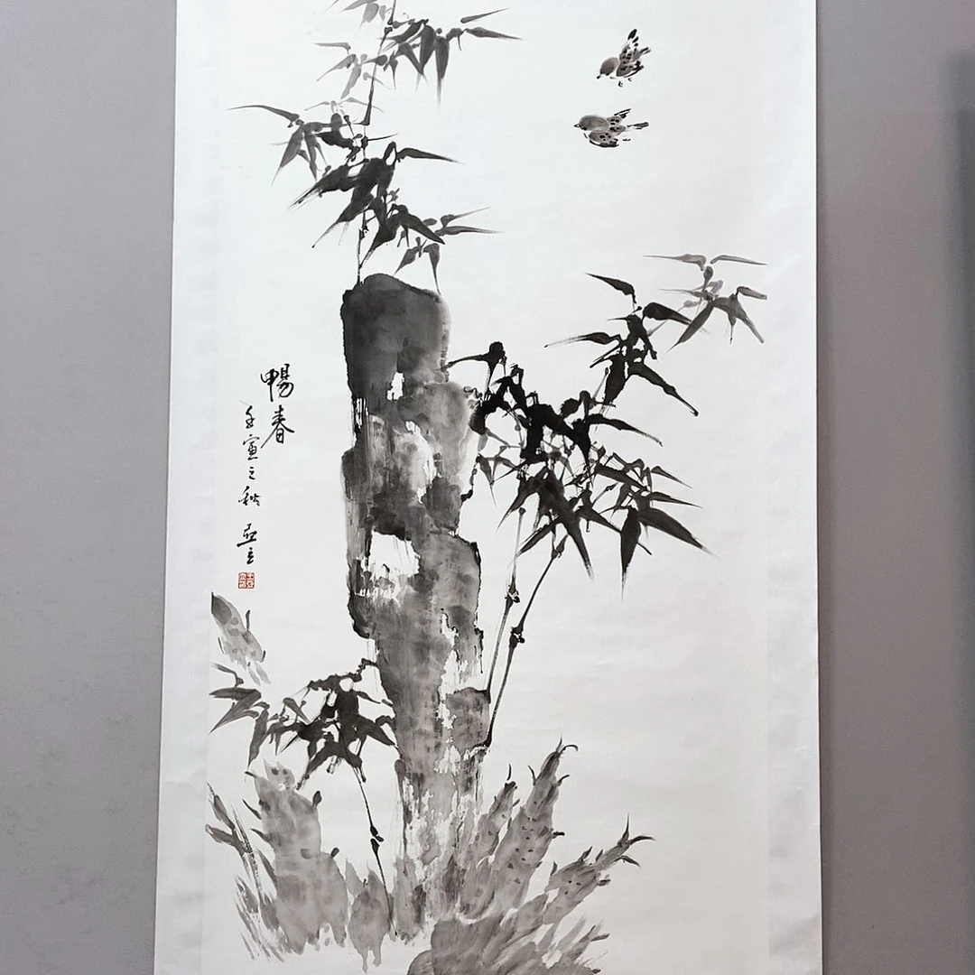 绘画王亚立四尺真人真迹