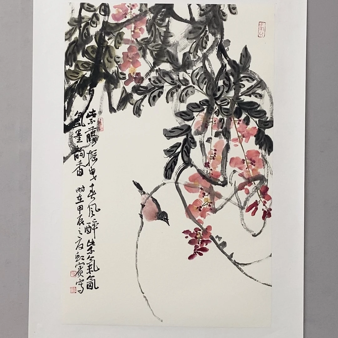 绘画唐宏宾真人真迹