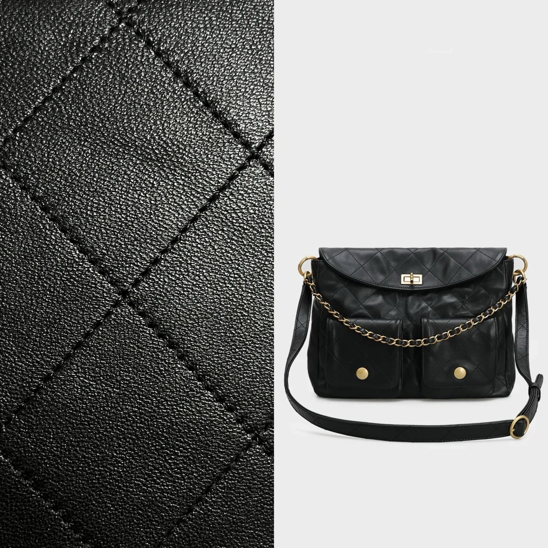 【陈主任定制】新款休闲潮流时尚百搭女士手工单肩斜挎包复古邮差包