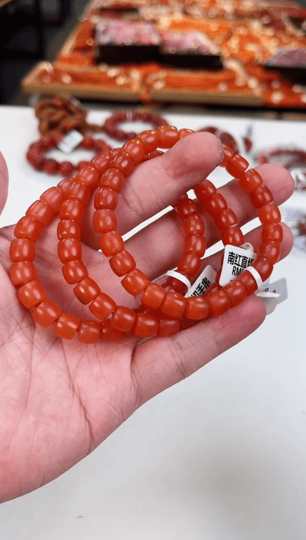 【闪购商品】南红玛瑙保山直切手串8+未镶嵌一个/条【多样式发其一】