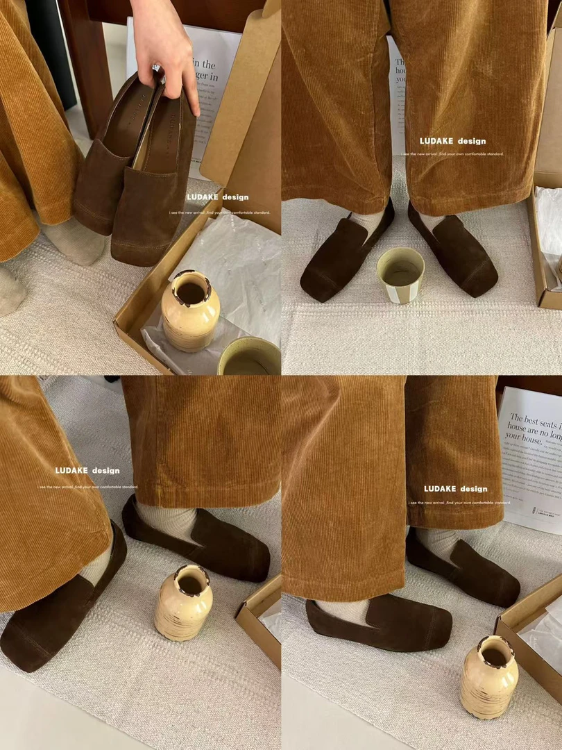 福秒 简约百搭单鞋（XZ2800-1#）爱唯依