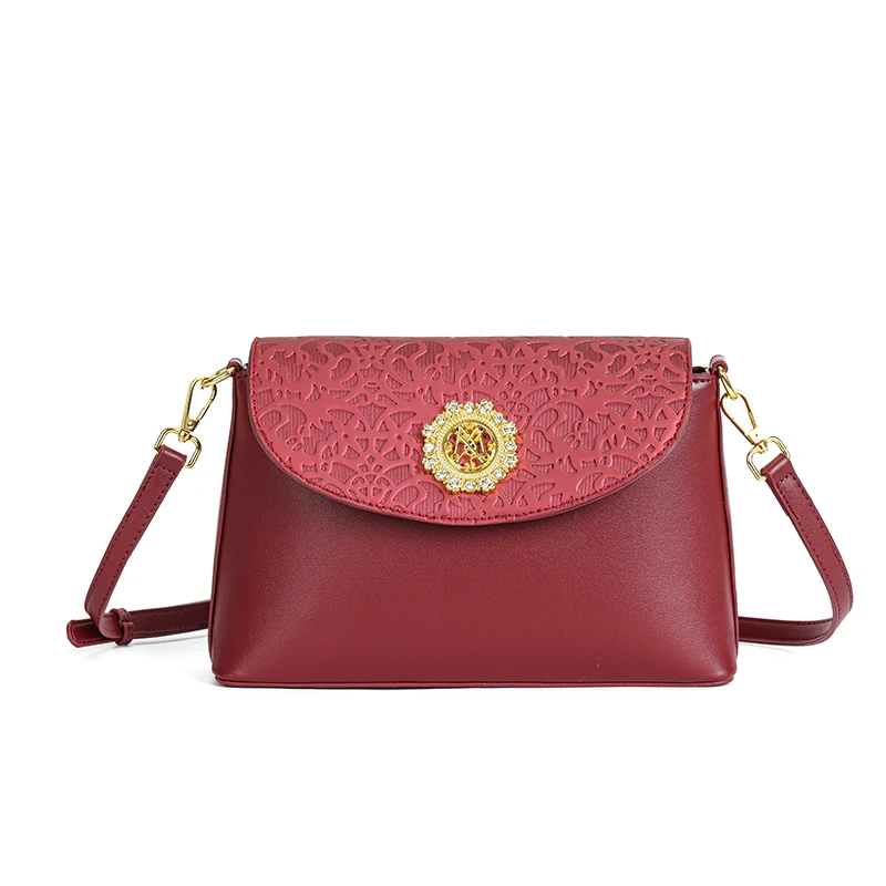 【一燃甄选】MANXINI曼西妮2023新款时尚斜挎女士包