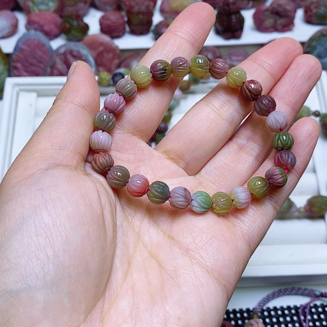 玛瑙/玉髓盐源玛瑙手链未镶嵌