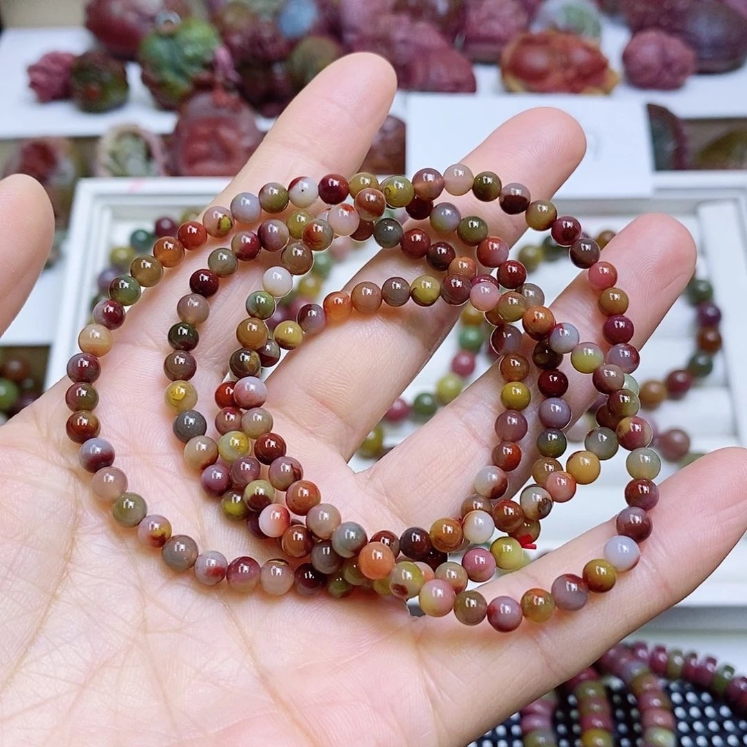 玛瑙/玉髓盐源玛瑙手串未镶嵌