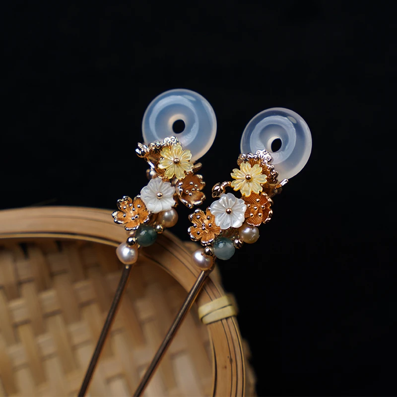 【绝版下架】簪艺坊 平安扣 原创国风经典纯手工