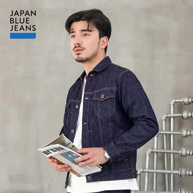 JAPANBLUE JEANS男式丹宁牛仔夹克J38630J01三代日系复古美式外套