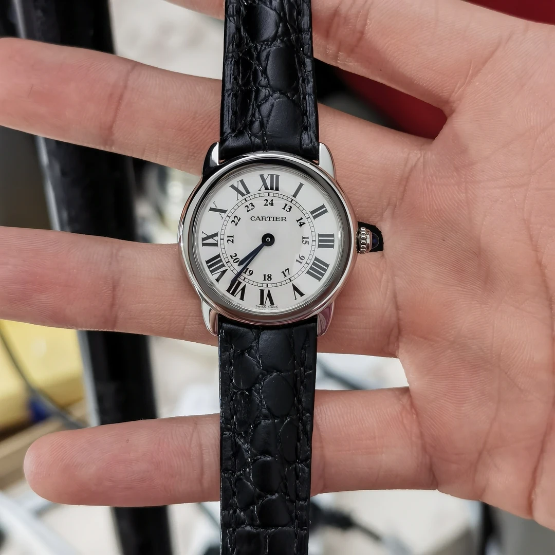 99新 Cartier/卡地亚 卡地亚 伦敦 29.5盘 原盘 石英 精钢LF