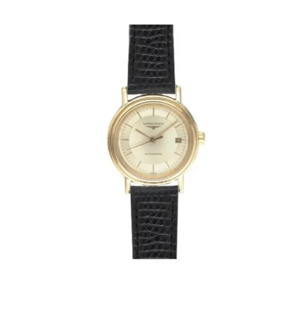 99新 Longines/浪琴  浪琴时尚系列黄色PVD2N 25mm 自动机械bz