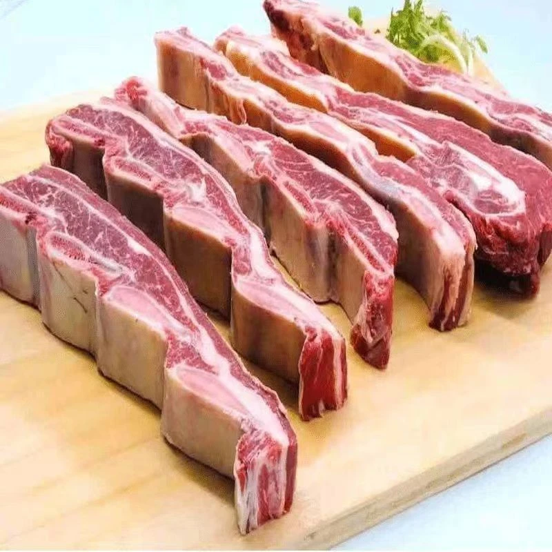 双12【牛肋排】鲁西小黄牛原切牛肋排清真断骨连肉多肉牛排骨新鲜