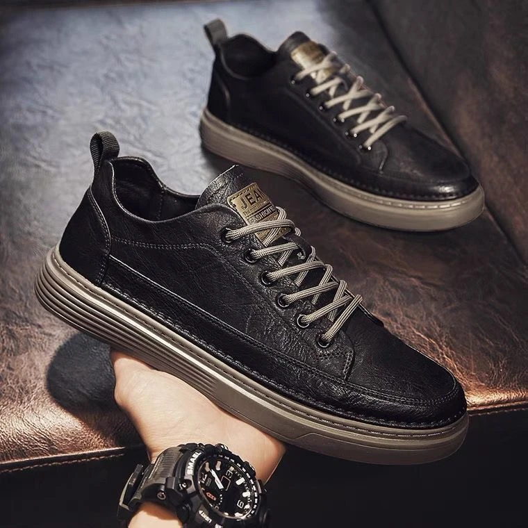 男鞋2023秋冬新款男士休闲板鞋百搭运动潮鞋AR233