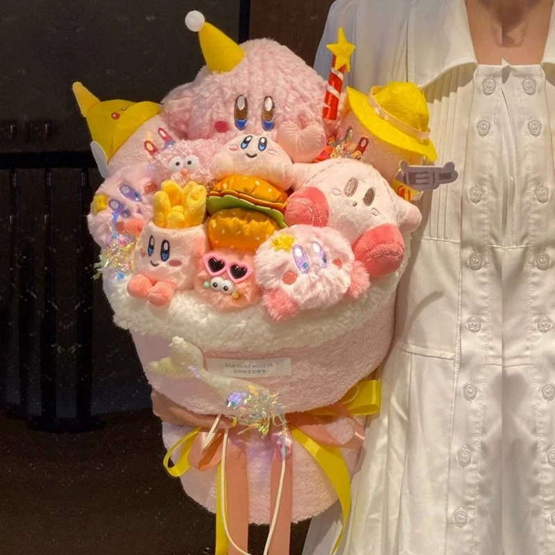 浪漫卡通花束玩偶送女友闺蜜创意生日礼物