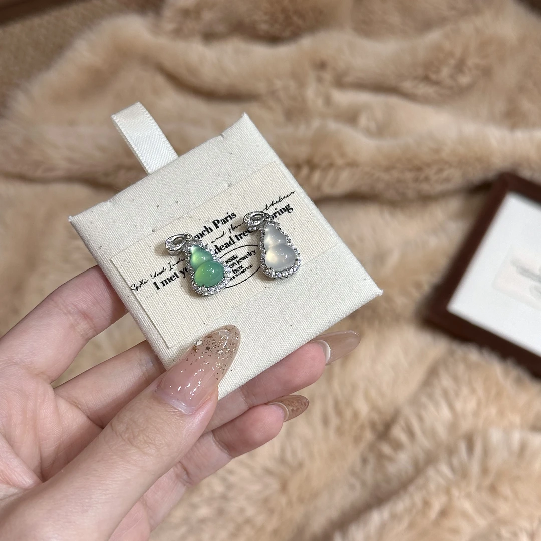 【金漾玉润】天然玉石小葫芦福禄吊坠天然玛瑙轻奢百搭-精品小葫芦