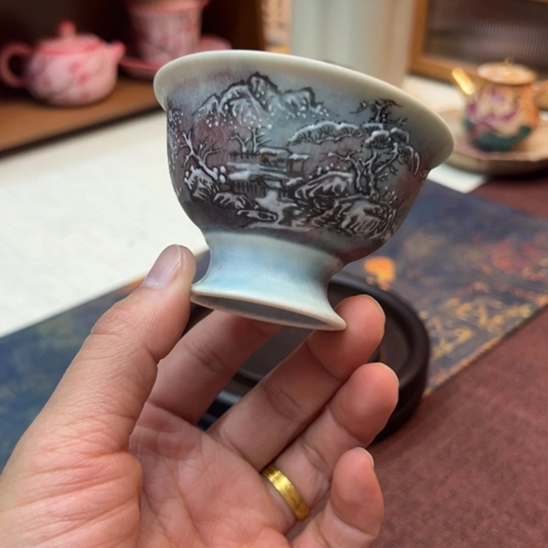 【闪购商品】陶瓷?*罗主人杯
