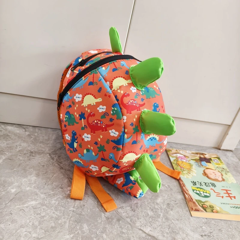 幼儿园书包轻便可爱卡通恐龙童包防走失背包宝宝双肩包外出旅游潮