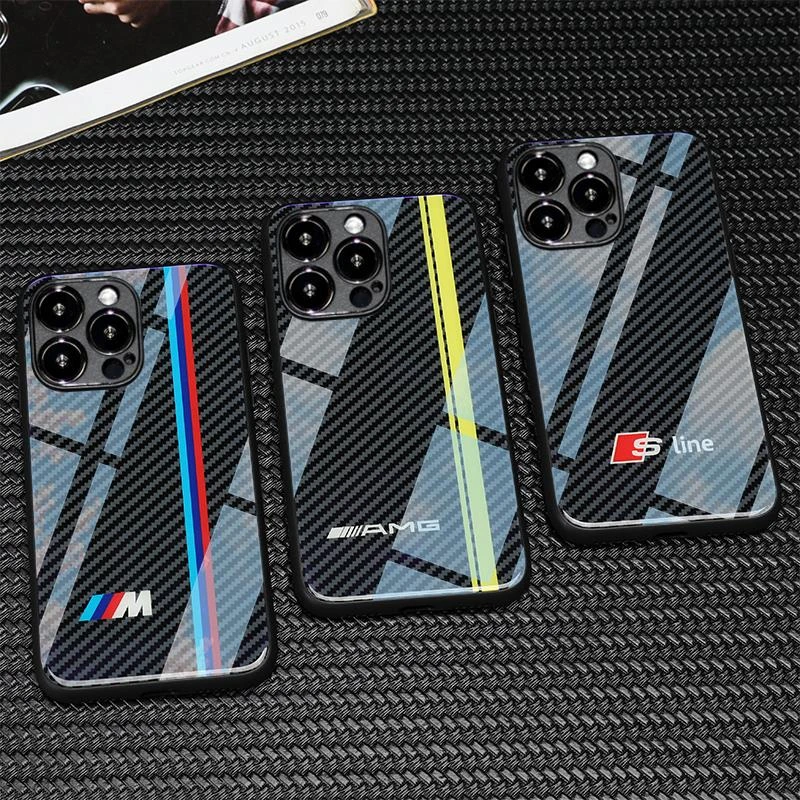 适配于碳纤维纹路款iPhone15苹果15ProMax手机保护壳13ProM保护套