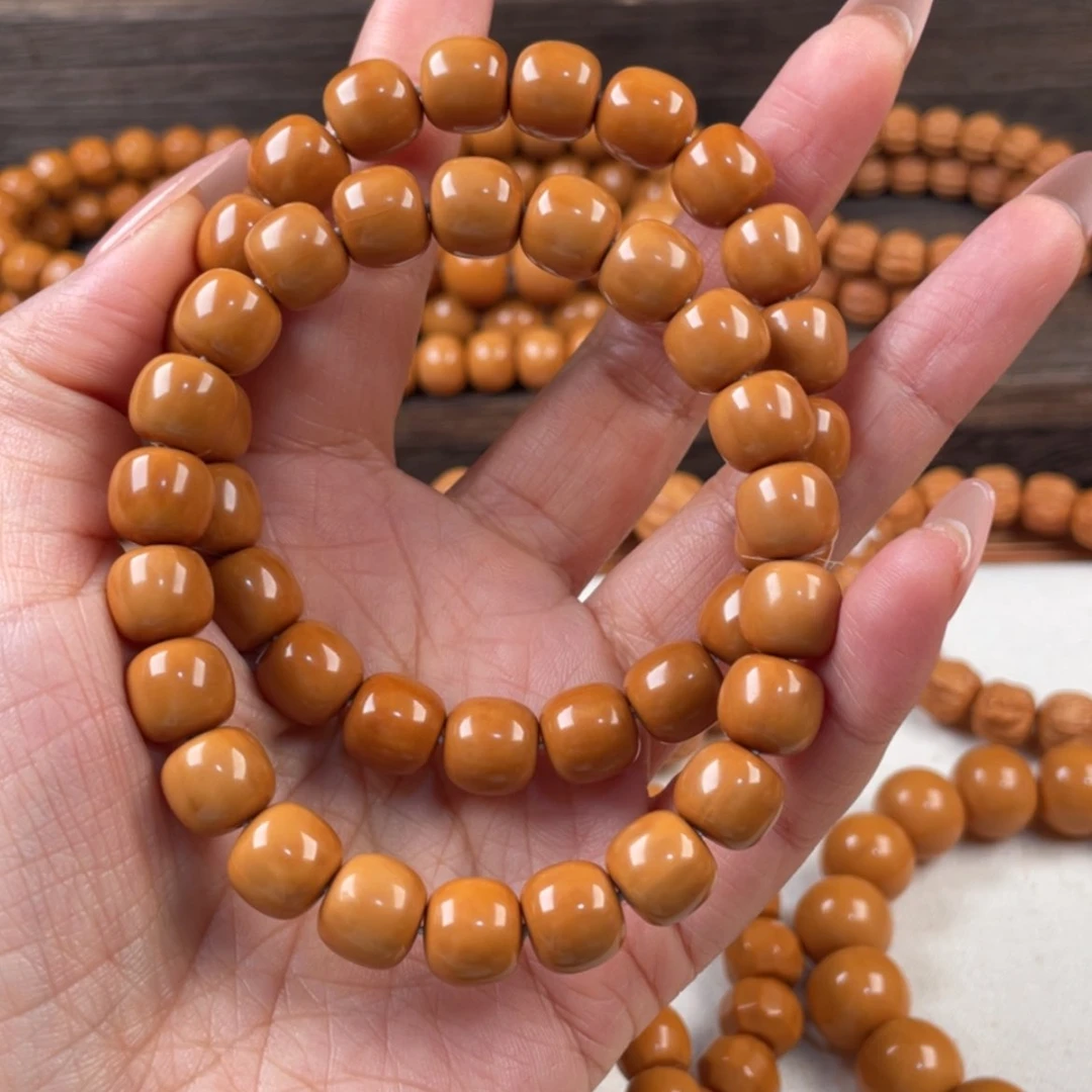 【闪购商品】猴头核桃手串反油桶珠