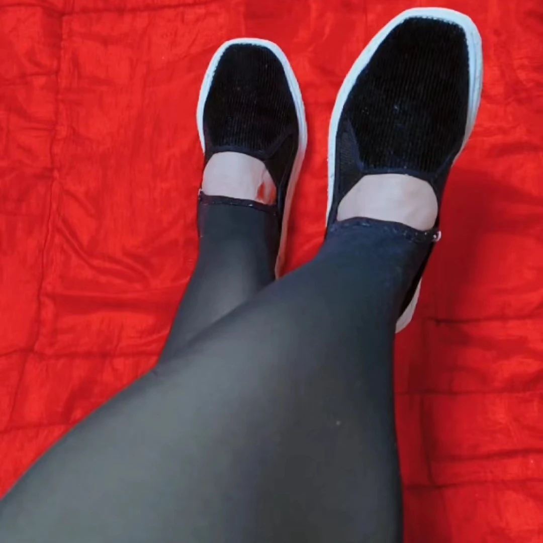 纯手工  松紧布鞋  平底透气  纯手工  灯芯绒 休闲千层底布鞋