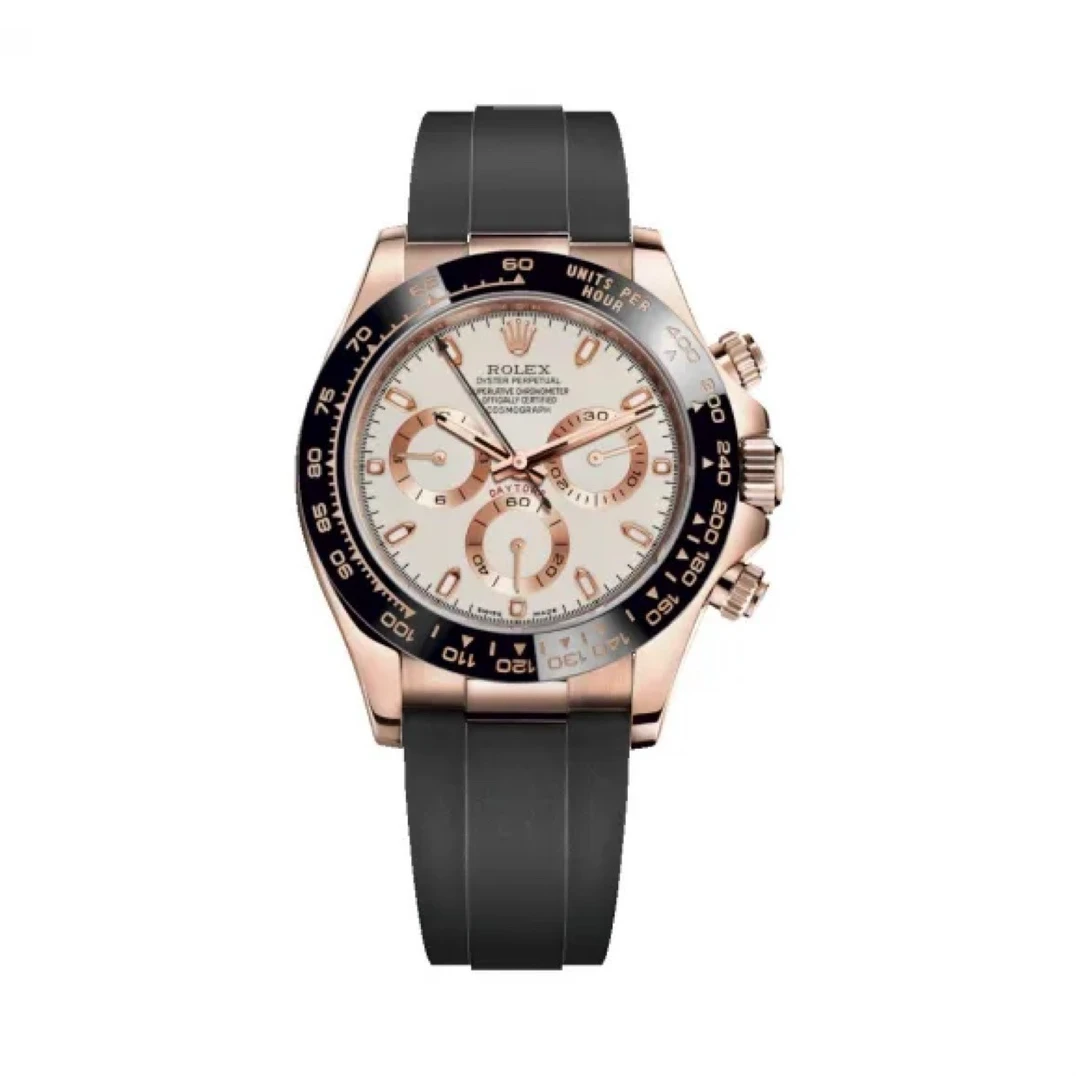 99新 Rolex/劳力士 哈馆/劳力士/116515/玫金白盘条刻/19年全套