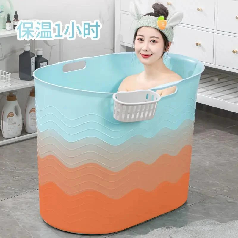 大人泡澡桶成人全身可坐沐浴桶家用浴缸洗澡桶泡澡神器儿童洗澡盆