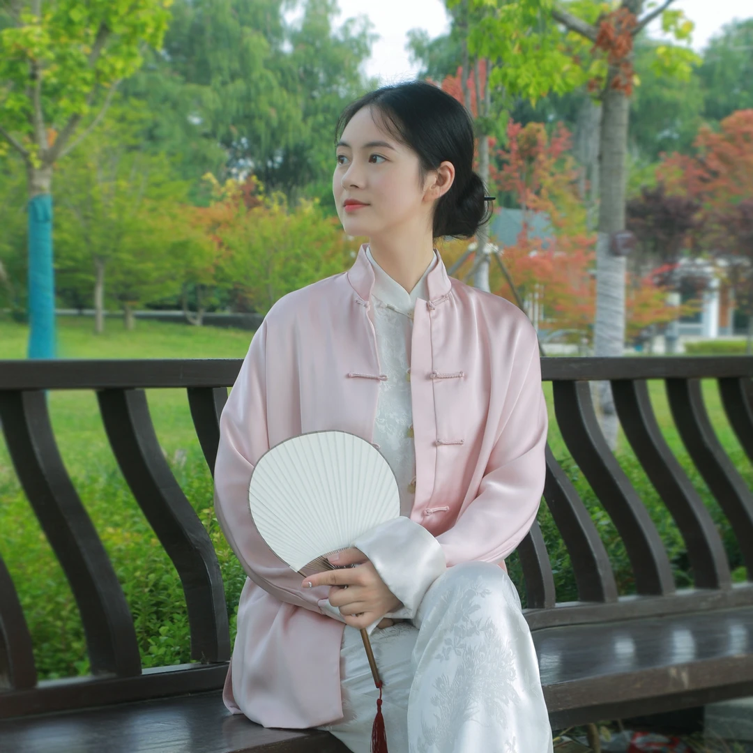 设计款丨更多款式在直播间询问新中式外套国风日常茶服女