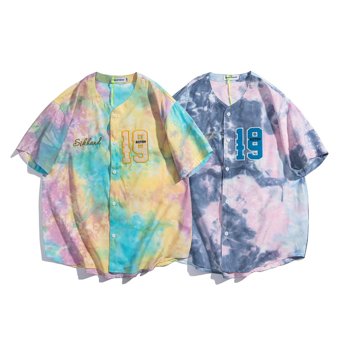 【清仓断码福利】印字母ins休闲慵懒百搭宽松上衣男女短袖1548