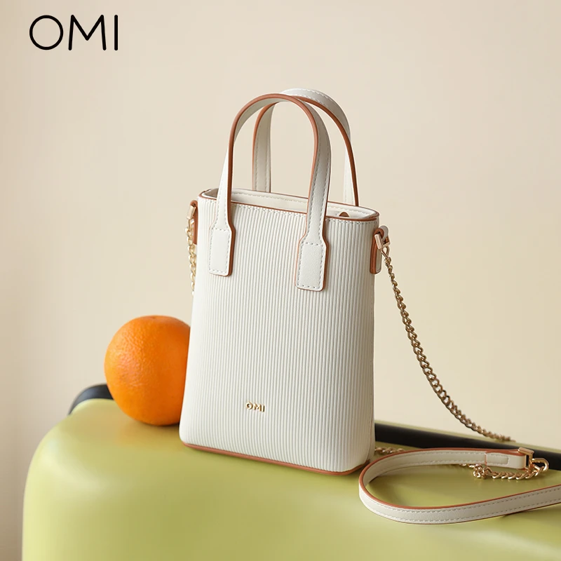 OMI/欧米【手提包】2023新款简约单肩包质感ins流行女包1266F1171B3