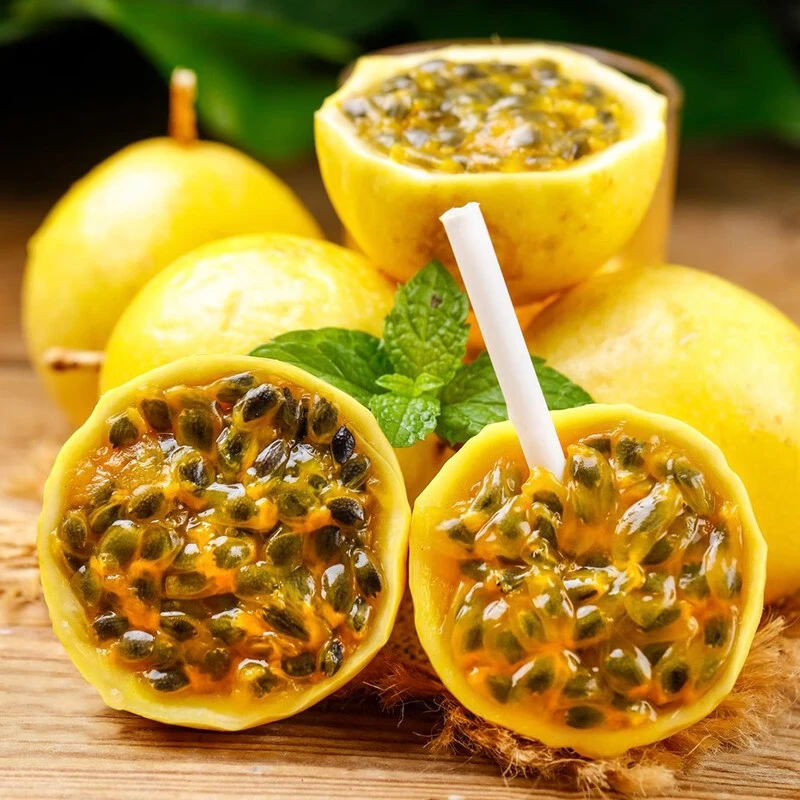 优质钦密9百香果当季新鲜现摘直发1/3/5斤皱皮香甜饱满多汁口感