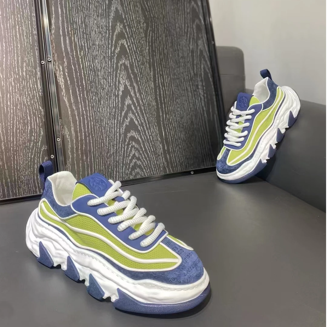 888-52男鞋2024秋季时尚舒适休闲百搭软底男士老爹鞋