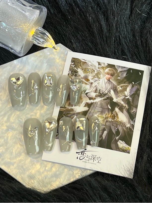 纯手工二次元乙游痛甲孤品