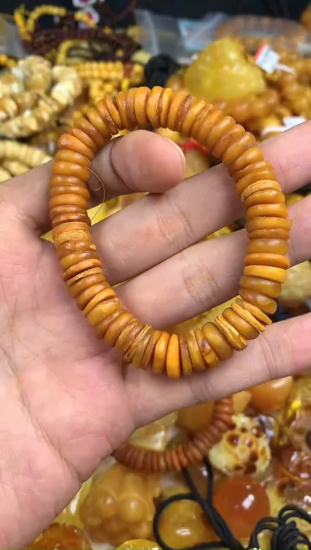 【闪购商品】蜜蜡珠宝奇石未镶嵌手串