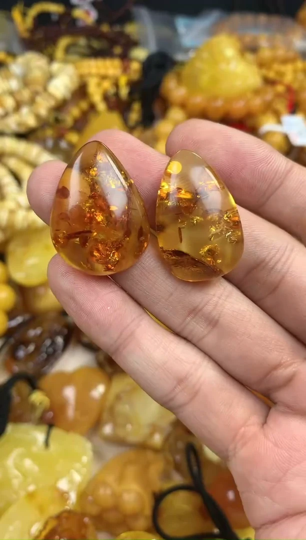 【闪购商品】蜜蜡珠宝奇石未镶嵌吊坠随机发